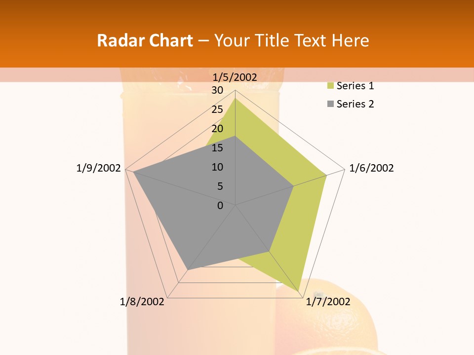 Orange Orange Juice Fresh PowerPoint Template