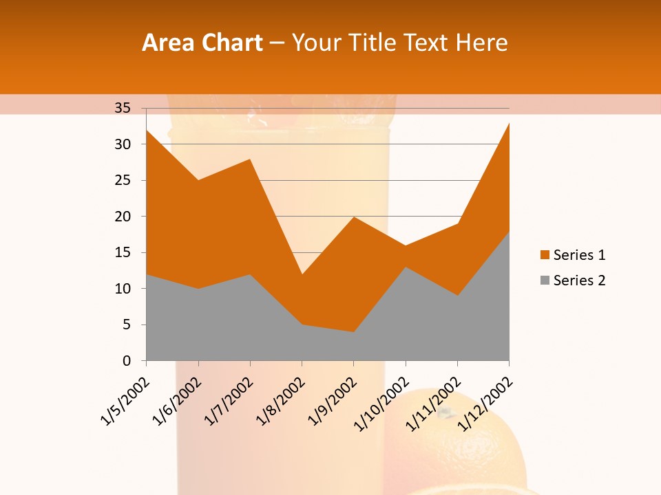Orange Orange Juice Fresh PowerPoint Template