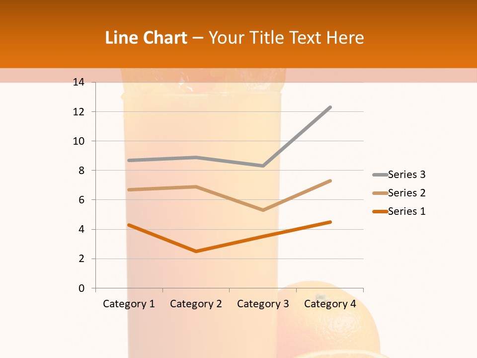 Orange Orange Juice Fresh PowerPoint Template
