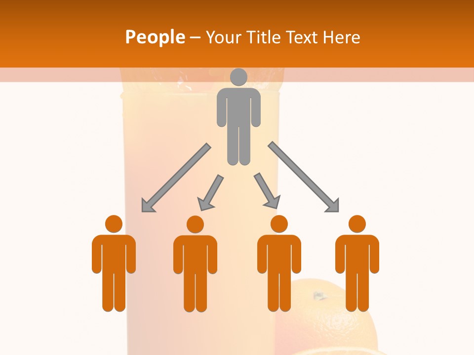 Orange Orange Juice Fresh PowerPoint Template