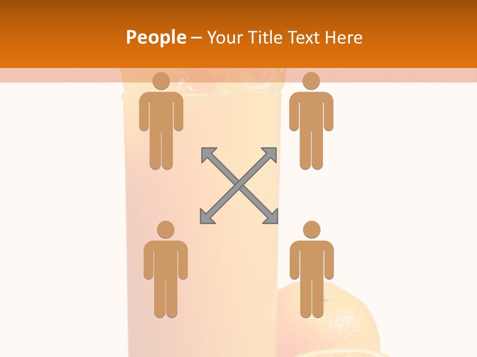 Orange Orange Juice Fresh PowerPoint Template