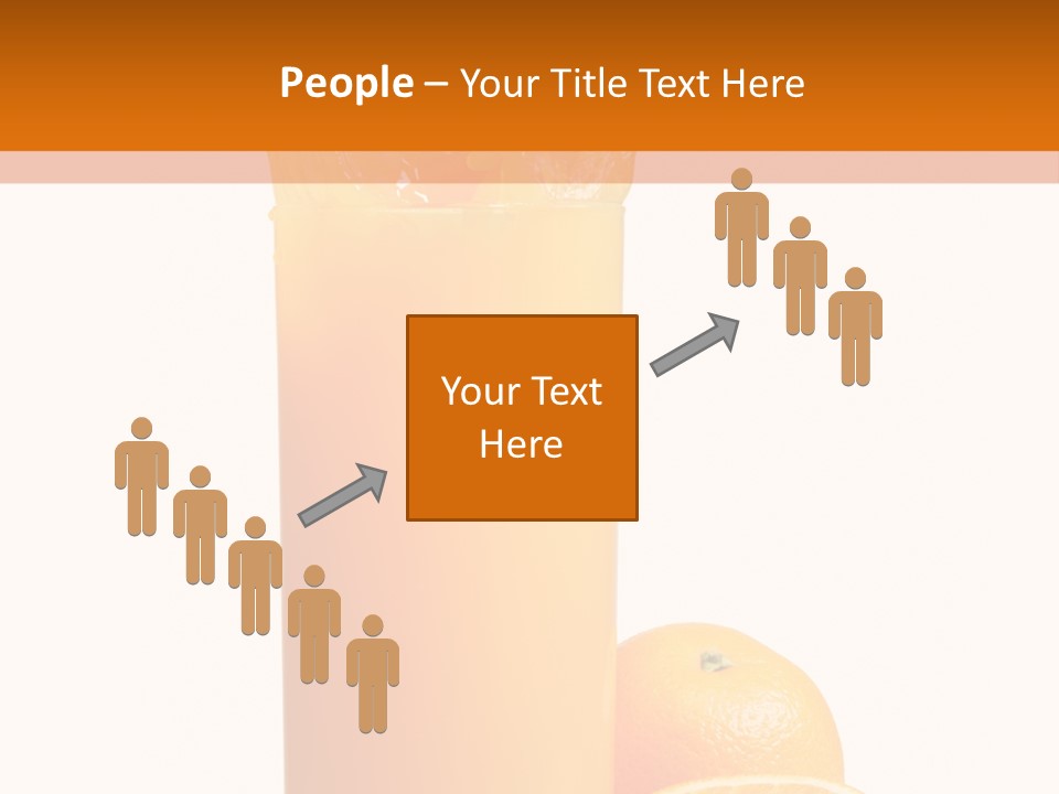 Orange Orange Juice Fresh PowerPoint Template