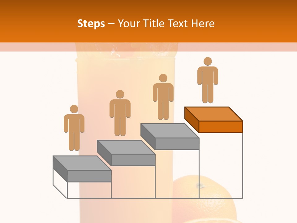 Orange Orange Juice Fresh PowerPoint Template