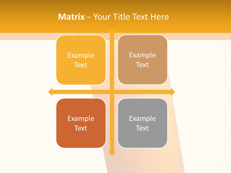 Orange Isolated Orange Juice PowerPoint Template