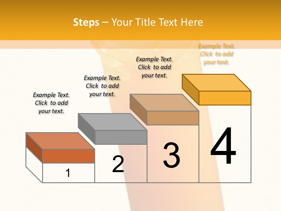 Orange Isolated Orange Juice PowerPoint Template