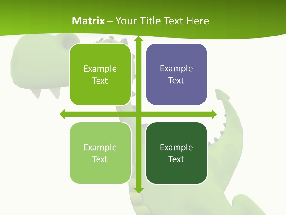 Tail Face Cute PowerPoint Template