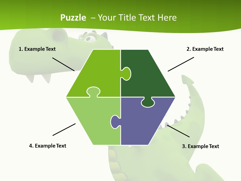 Tail Face Cute PowerPoint Template