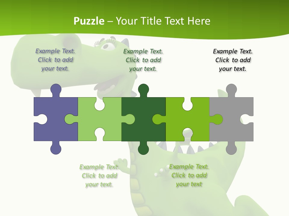 Tail Face Cute PowerPoint Template