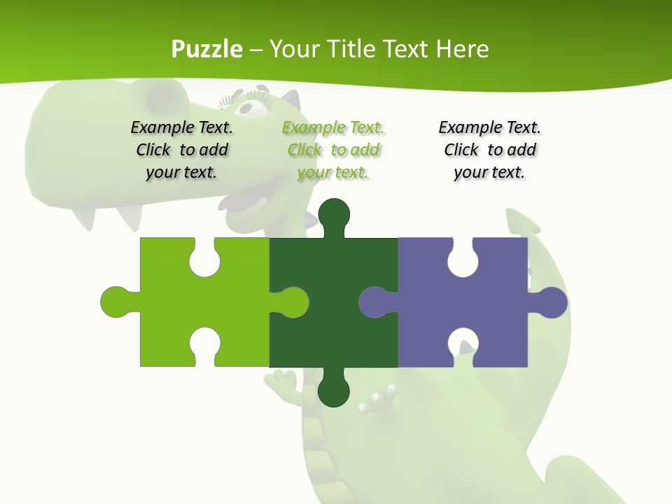 Tail Face Cute PowerPoint Template