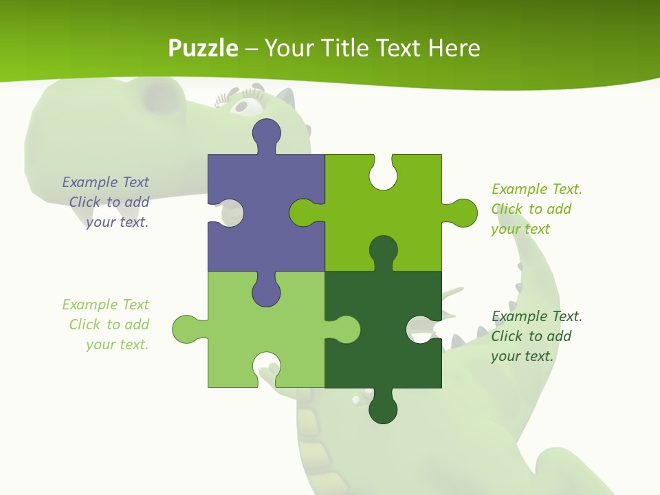 Tail Face Cute PowerPoint Template