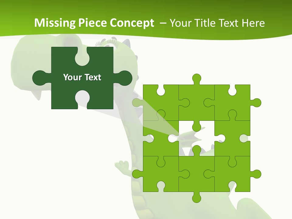 Tail Face Cute PowerPoint Template