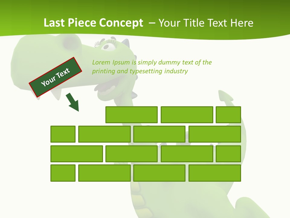 Tail Face Cute PowerPoint Template