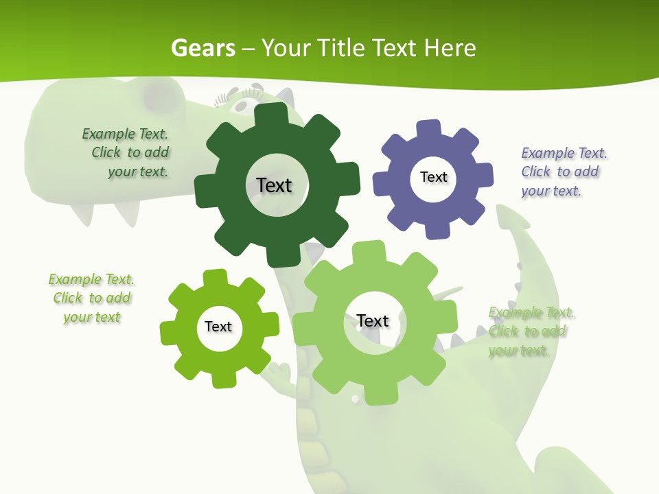 Tail Face Cute PowerPoint Template