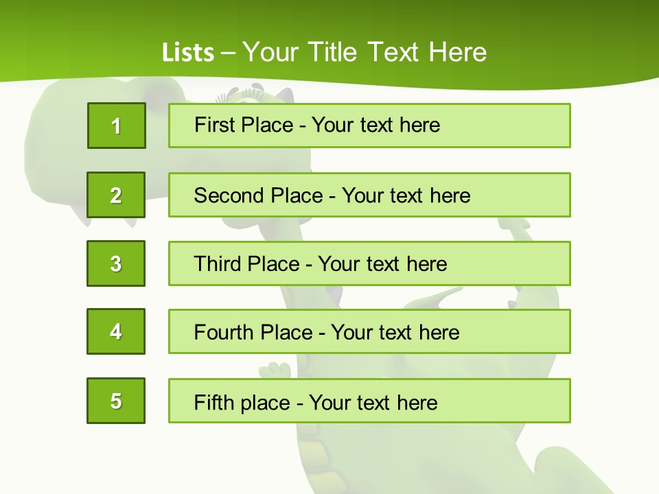 Tail Face Cute PowerPoint Template