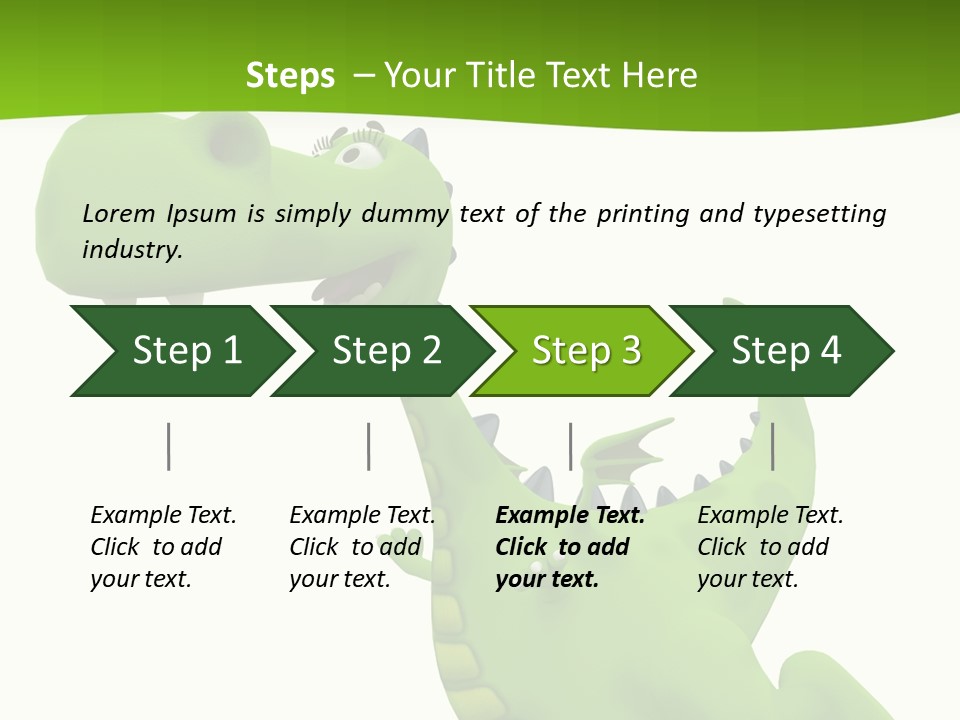 Tail Face Cute PowerPoint Template
