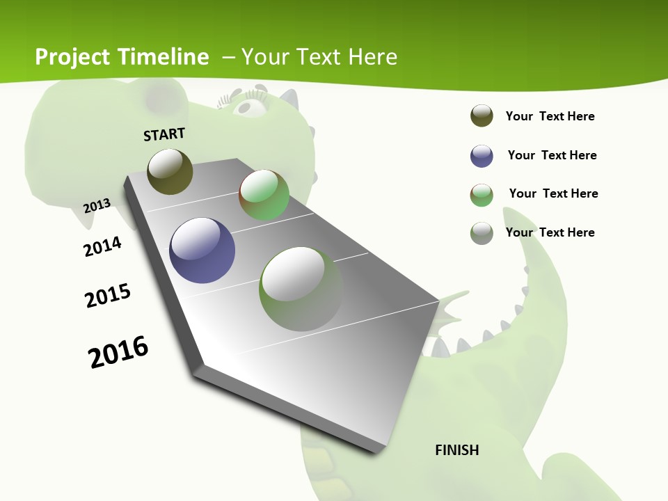 Tail Face Cute PowerPoint Template