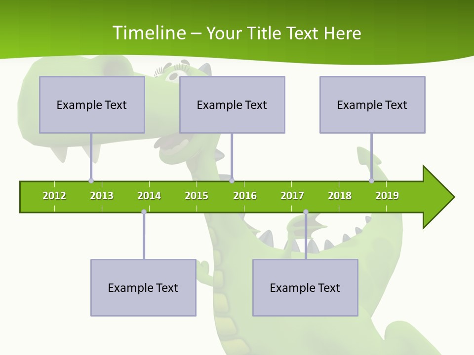 Tail Face Cute PowerPoint Template