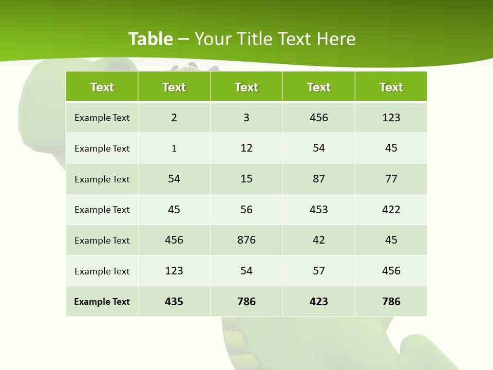 Tail Face Cute PowerPoint Template