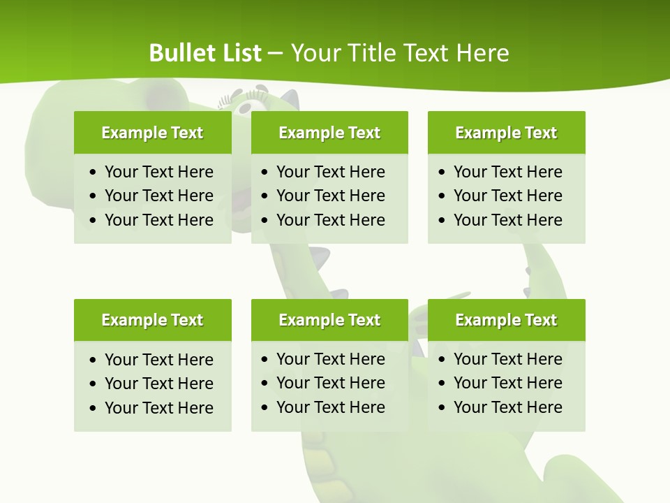 Tail Face Cute PowerPoint Template