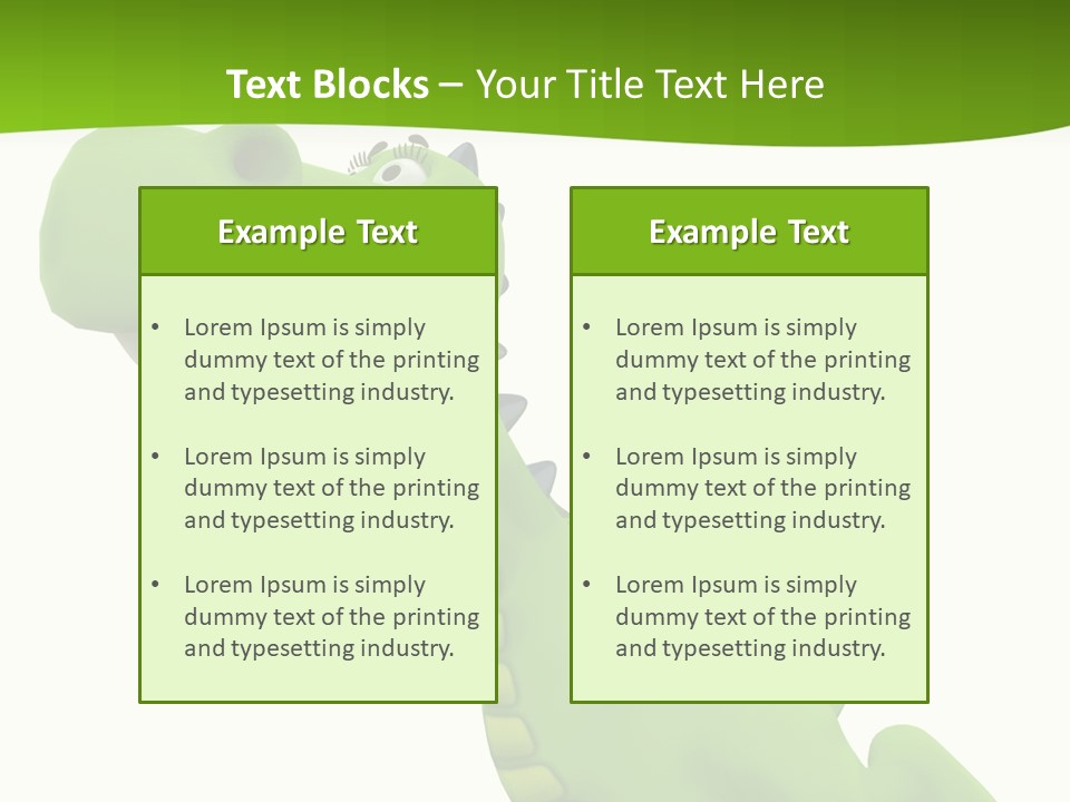 Tail Face Cute PowerPoint Template