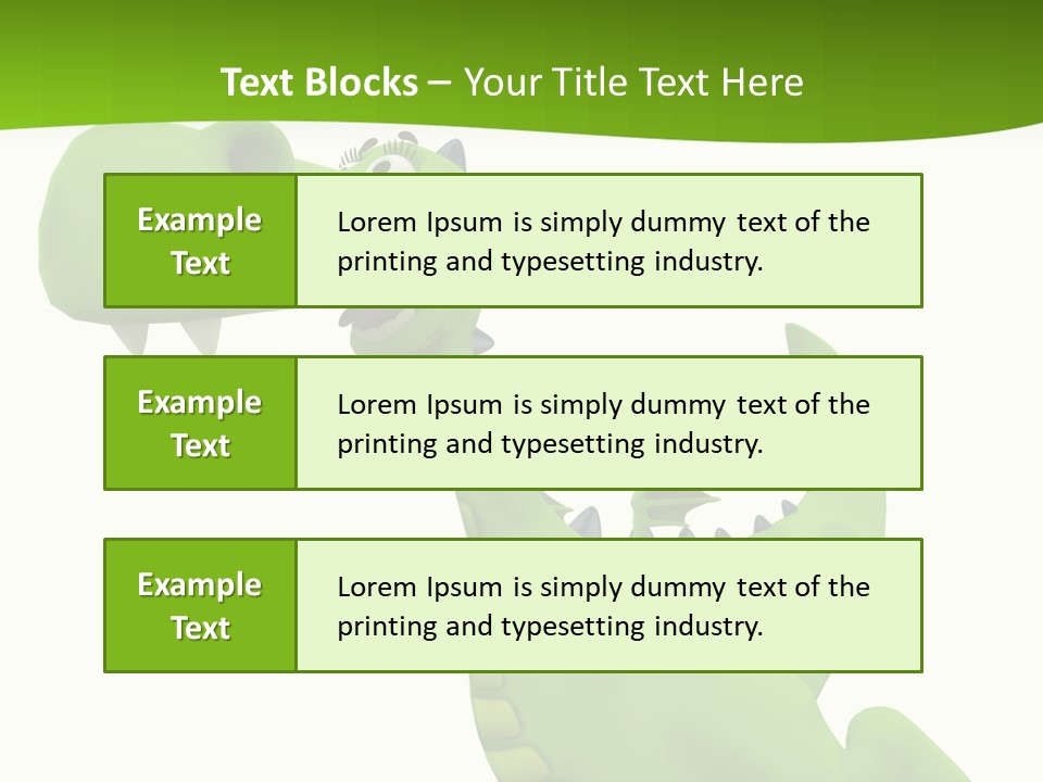 Tail Face Cute PowerPoint Template