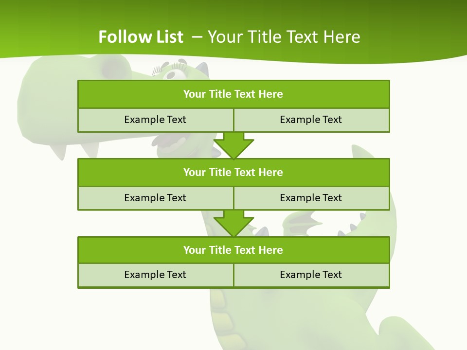 Tail Face Cute PowerPoint Template