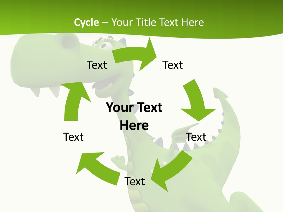 Tail Face Cute PowerPoint Template