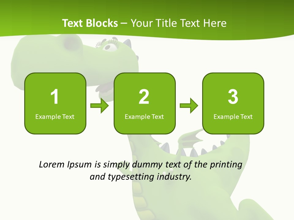 Tail Face Cute PowerPoint Template