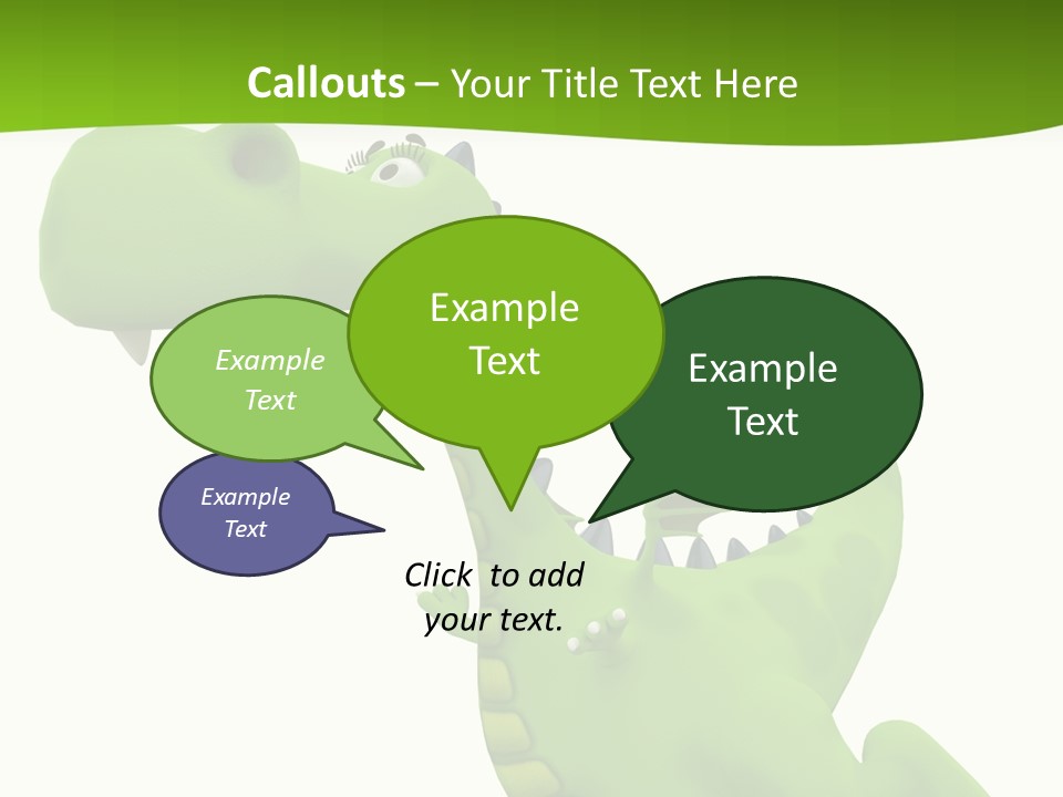 Tail Face Cute PowerPoint Template