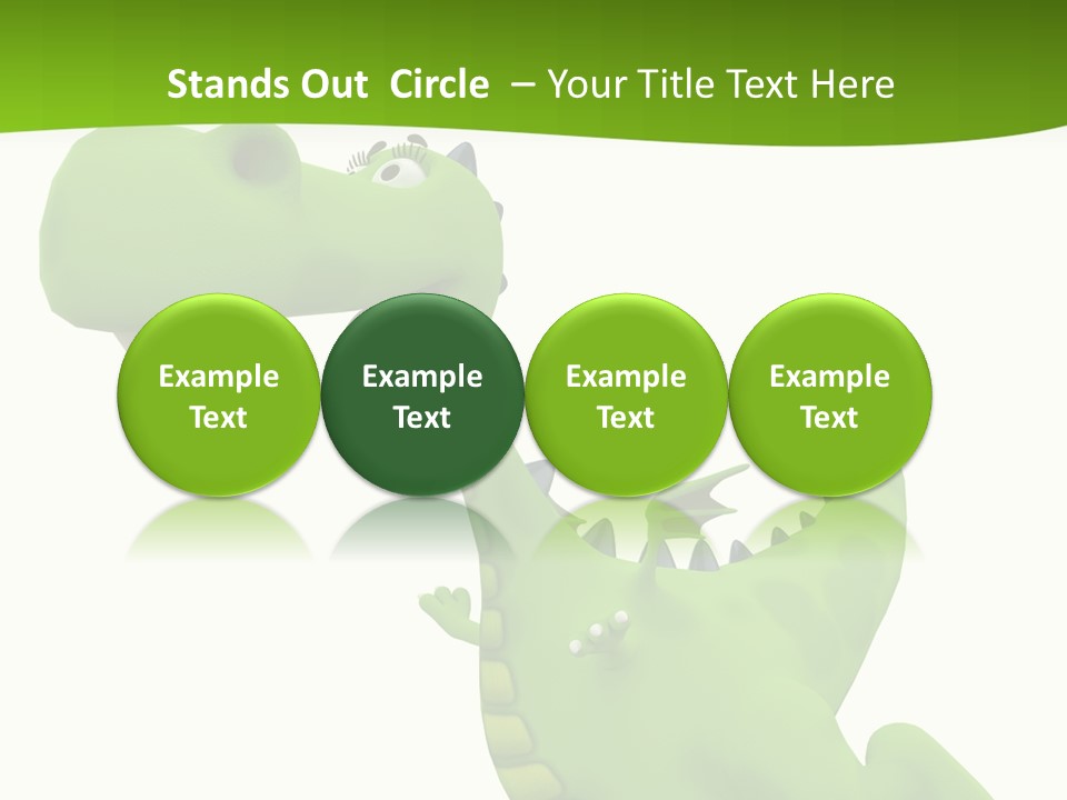 Tail Face Cute PowerPoint Template