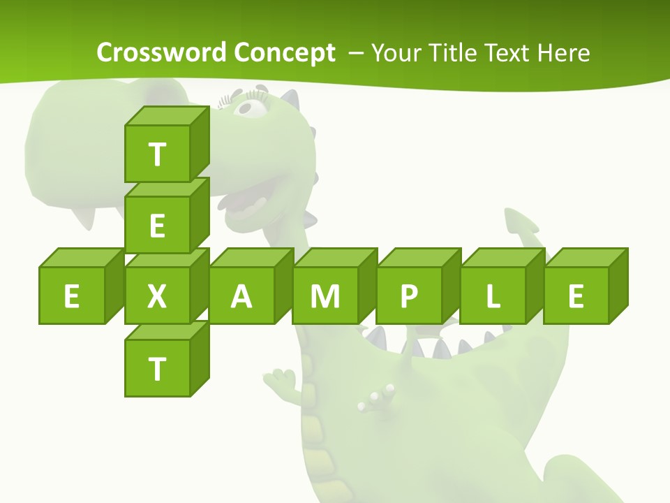 Tail Face Cute PowerPoint Template