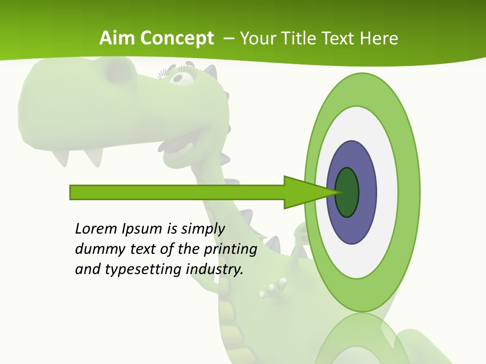 Tail Face Cute PowerPoint Template