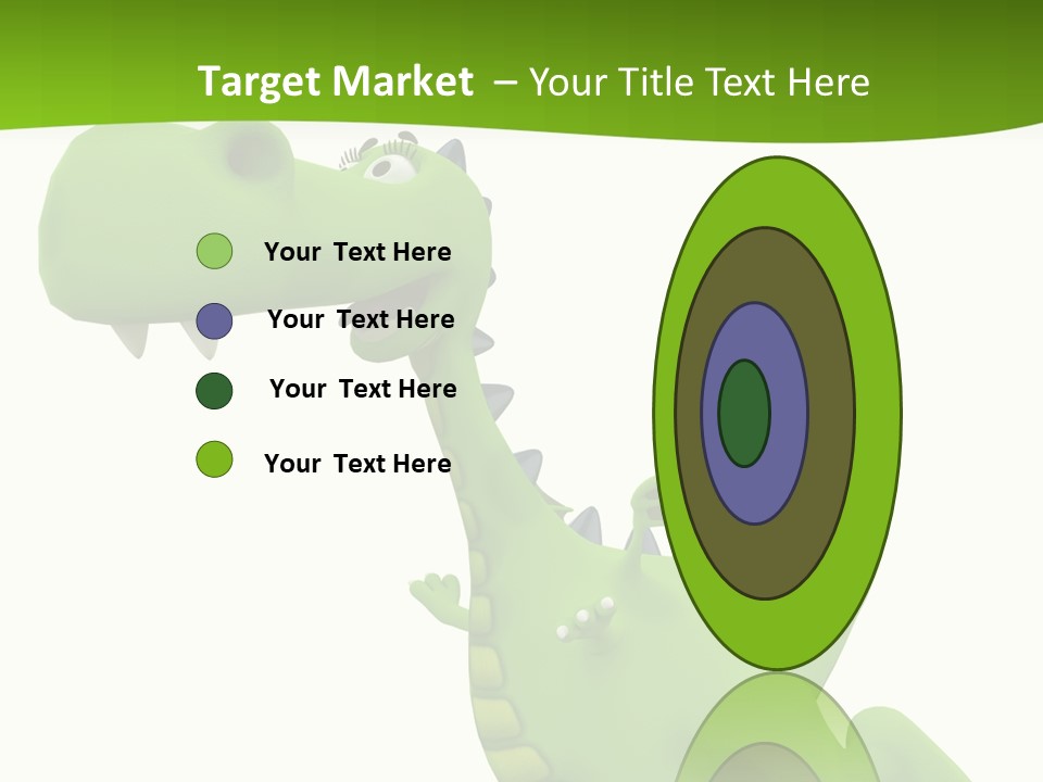 Tail Face Cute PowerPoint Template