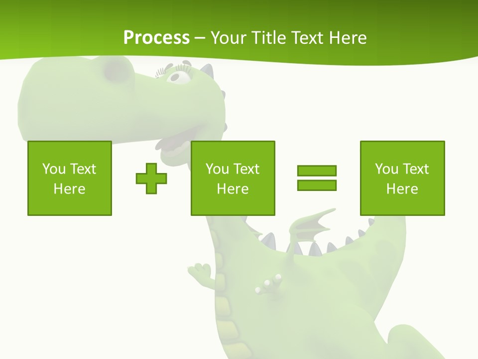 Tail Face Cute PowerPoint Template