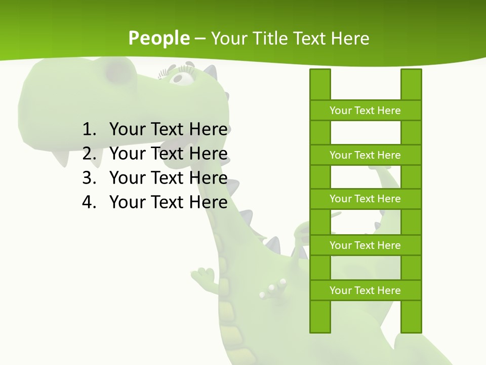 Tail Face Cute PowerPoint Template