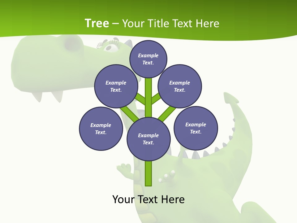 Tail Face Cute PowerPoint Template