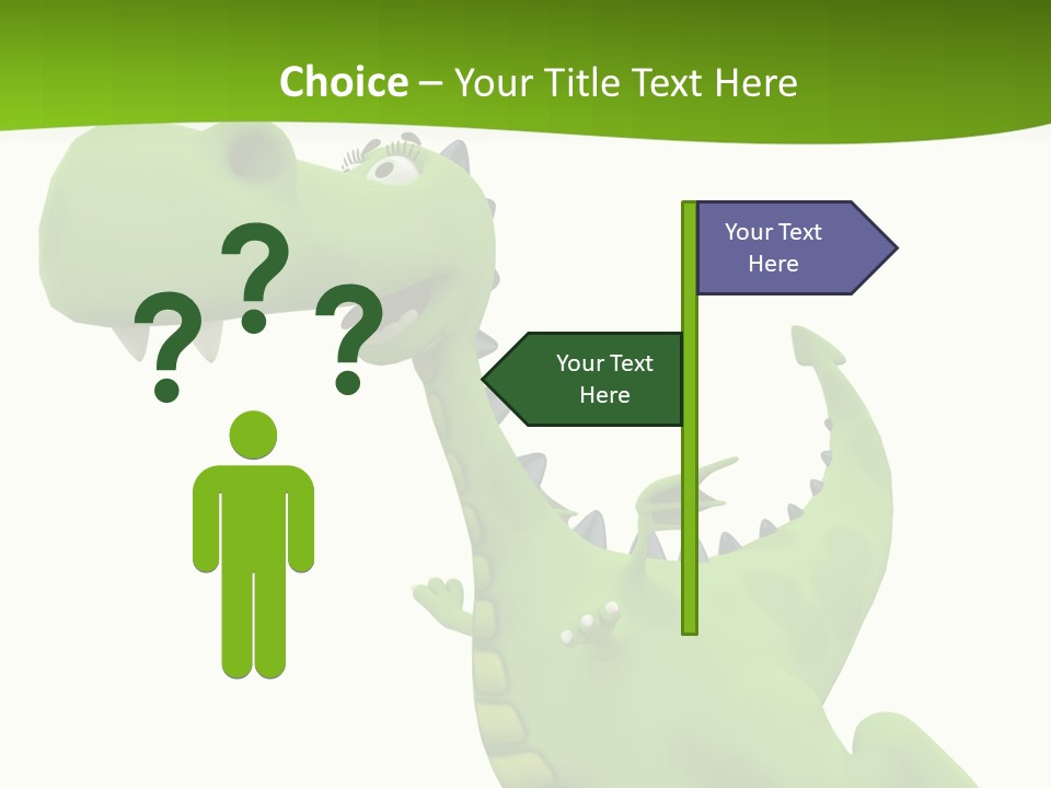 Tail Face Cute PowerPoint Template