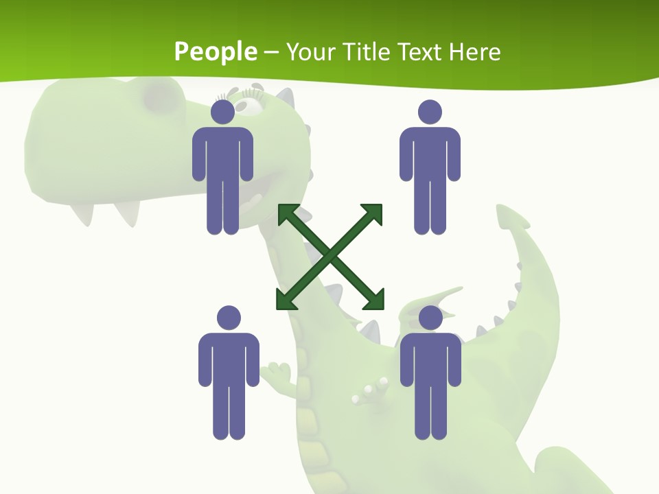 Tail Face Cute PowerPoint Template