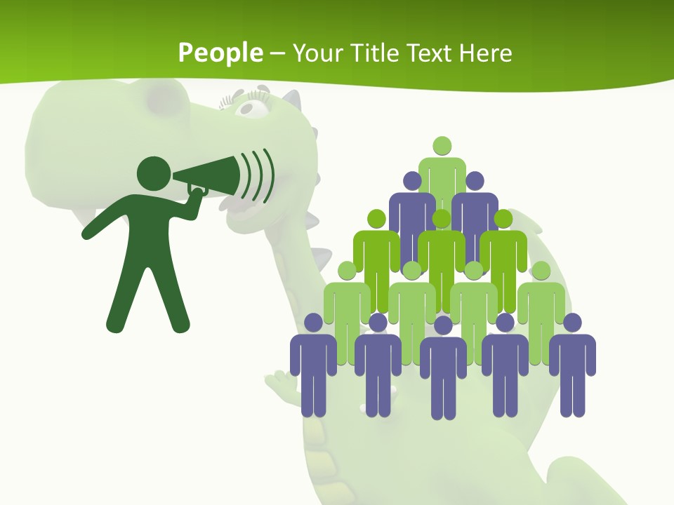 Tail Face Cute PowerPoint Template