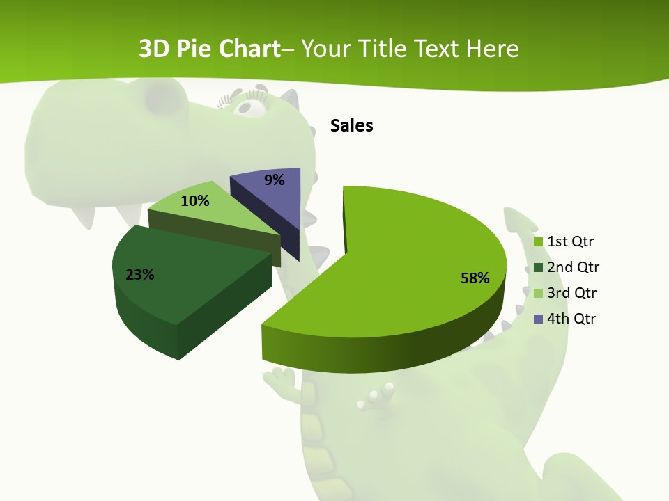 Tail Face Cute PowerPoint Template