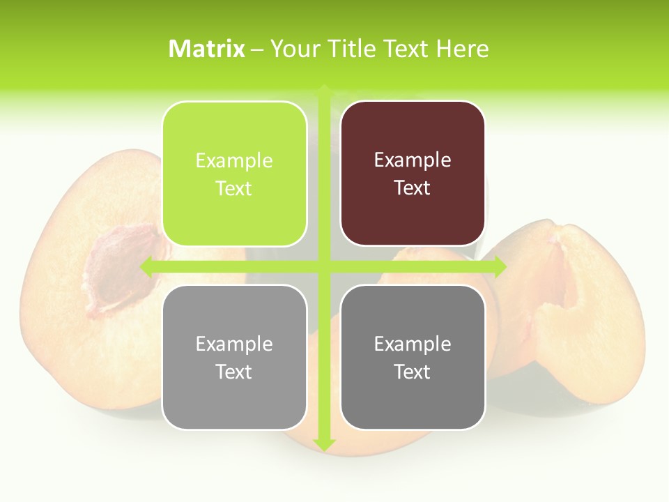 Fruit Half Ripe PowerPoint Template