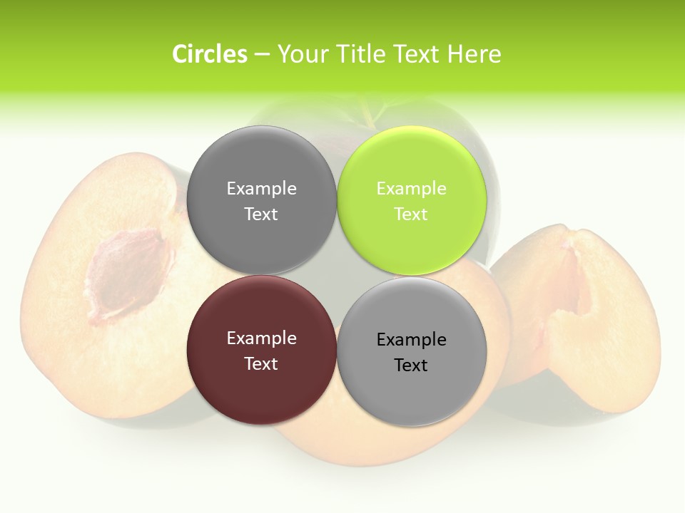 Fruit Half Ripe PowerPoint Template
