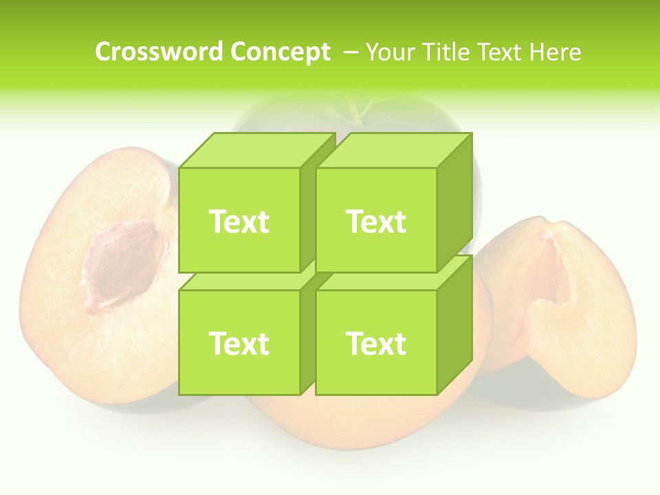 Fruit Half Ripe PowerPoint Template