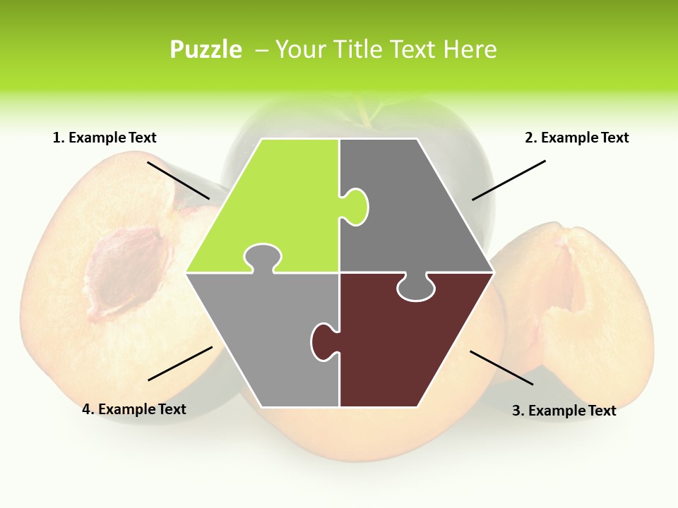 Fruit Half Ripe PowerPoint Template