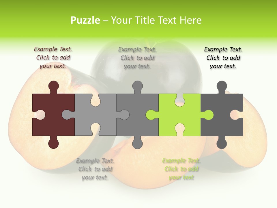Fruit Half Ripe PowerPoint Template