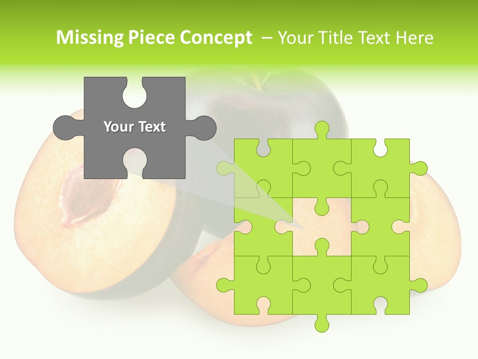 Fruit Half Ripe PowerPoint Template