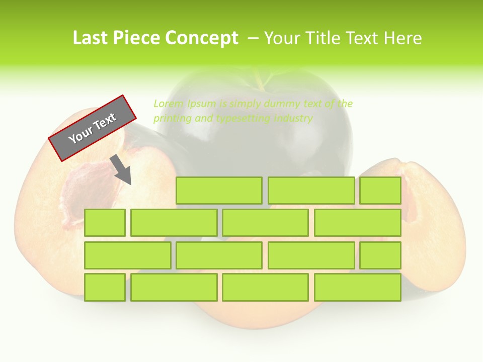 Fruit Half Ripe PowerPoint Template