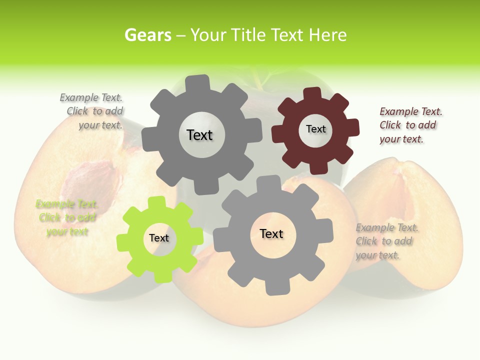 Fruit Half Ripe PowerPoint Template