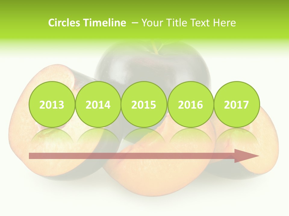 Fruit Half Ripe PowerPoint Template