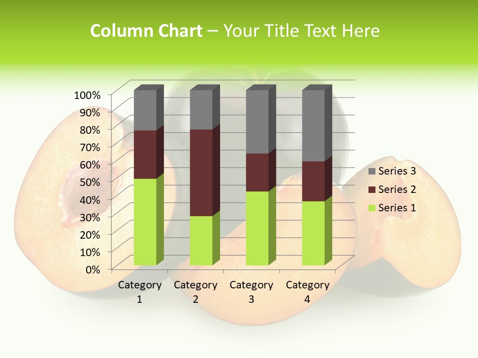 Fruit Half Ripe PowerPoint Template